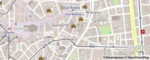 Mappa Mailand