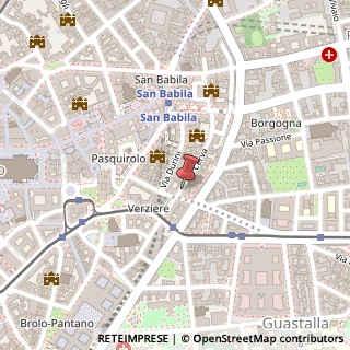 Mappa Largo Augusto, 7, 20122 Milano, Milano (Lombardia)
