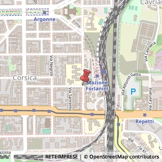 Mappa Via Cardinale Mezzofanti,  20, 20133 Milano, Milano (Lombardia)