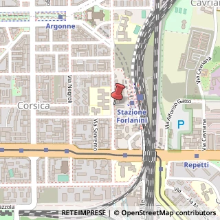 Mappa Via Cardinale Mezzofanti, 24, 20133 Milano, Milano (Lombardia)