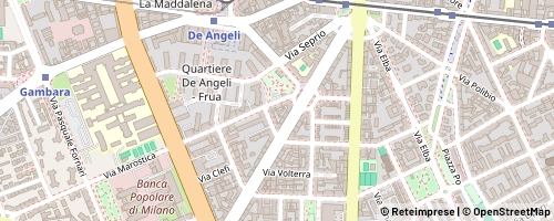 Mappa Milano