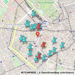 Mappa Via Giacomo Mellerio, 20123 Milano MI, Italia (0.4995)