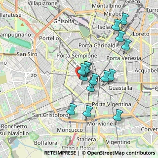 Mappa Via Giacomo Mellerio, 20123 Milano MI, Italia (1.71867)