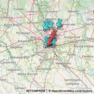 Mappa Via Privata Giovannino De Grassi, 20123 Milano MI, Italia (6.81438)