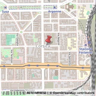 Mappa Via Giacomo Zanella, 57, 20133 Milano, Milano (Lombardia)