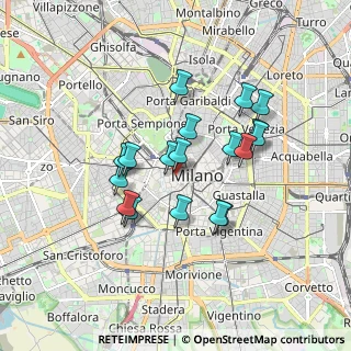 Mappa Via Santa Maria Fulcorina, 20123 Milano MI, Italia (1.475)