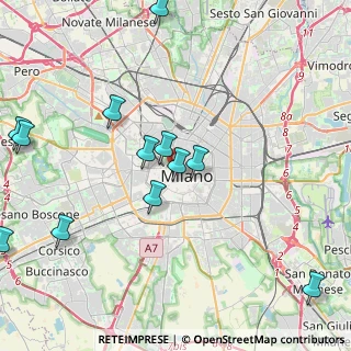 Mappa Via Santa Maria Fulcorina, 20123 Milano MI, Italia (4.89917)