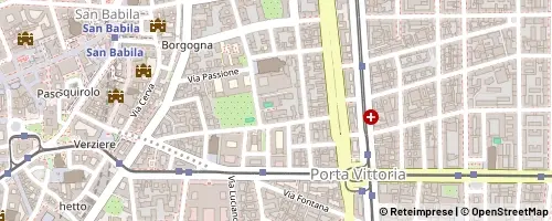 Mappa Milano