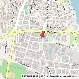 Mappa Via Todeschino, 21, 25019 Sirmione, Brescia (Lombardia)