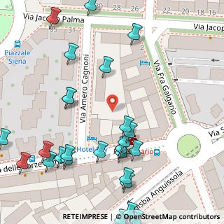 Mappa Via delle Forze Armate, 20146 Milano MI, Italia (0.08889)