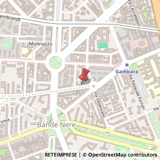 Mappa Via Forze Armate, 9, 20147 Milano, Milano (Lombardia)