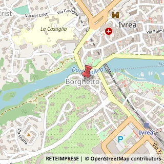 Mappa Via Guido Gozzano, 46, 10015 Ivrea, Torino (Piemonte)