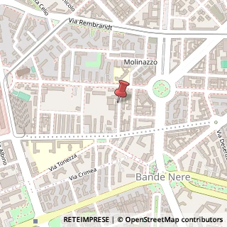 Mappa Via Alunno Nicolo', 17, 20147 Milano, Milano (Lombardia)