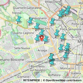 Mappa Via Privata Nicolo Alunno, 20147 Milano MI, Italia (2.2415)