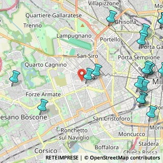 Mappa Via Privata Nicolo Alunno, 20147 Milano MI, Italia (3.399)