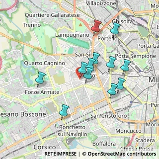 Mappa Via Privata Nicolo Alunno, 20147 Milano MI, Italia (1.67083)