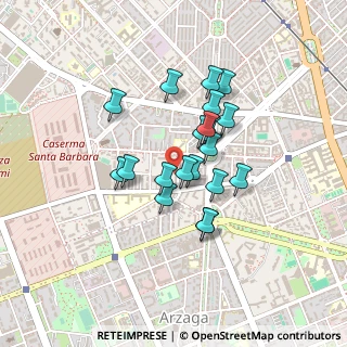 Mappa Via Privata Nicolo Alunno, 20147 Milano MI, Italia (0.329)