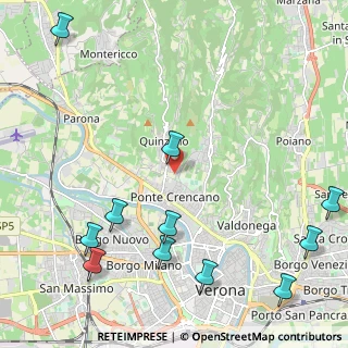 Mappa Via Stanislao Carcereri, 37124 Verona VR, Italia (2.92909)