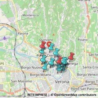 Mappa Via Stanislao Carcereri, 37124 Verona VR, Italia (1.69)