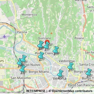 Mappa Via Stanislao Carcereri, 37124 Verona VR, Italia (2.25091)