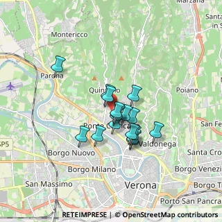 Mappa Via Stanislao Carcereri, 37124 Verona VR, Italia (1.17941)