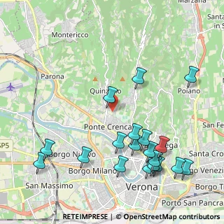 Mappa Via Stanislao Carcereri, 37124 Verona VR, Italia (2.48)