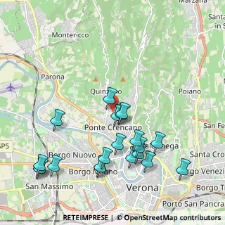 Mappa Via Stanislao Carcereri, 37124 Verona VR, Italia (2.237)