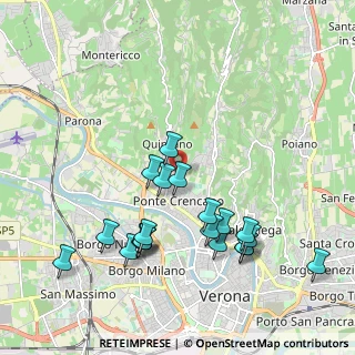 Mappa Via Stanislao Carcereri, 37124 Verona VR, Italia (2.077)