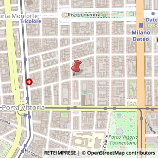 Mappa Via Galvano Fiamma, 18, 20129 Milano, Milano (Lombardia)