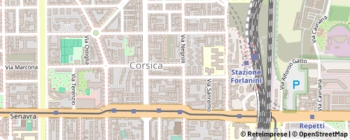 Mappa Milano