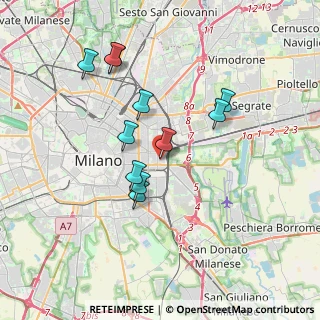 Mappa Via Monte Suello, 20133 Milano MI, Italia (3.28818)