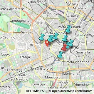 Mappa Piazza Giorgio Ambrosoli, 20144 Milano MI, Italia (1.3525)