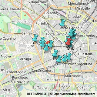 Mappa Piazza Giorgio Ambrosoli, 20144 Milano MI, Italia (1.5245)