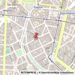Mappa Via Coluccio Salutati, 5, 20146 Milano, Milano (Lombardia)