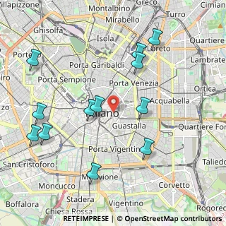 Mappa Piazza Cesare Beccaria, 20122 Milano MI, Italia (2.26167)