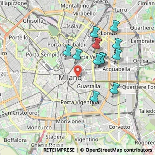 Mappa Piazza Cesare Beccaria, 20122 Milano MI, Italia (1.74583)