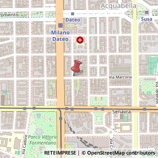 Mappa Via Camillo Hajech, 21, 20129 Milano, Milano (Lombardia)
