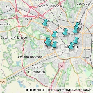 Mappa Via Luigi Annoni, 20147 Milano MI, Italia (3.40545)
