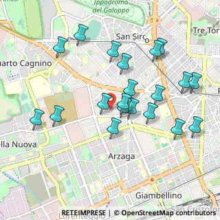 Mappa Via Luigi Annoni, 20147 Milano MI, Italia (0.9765)