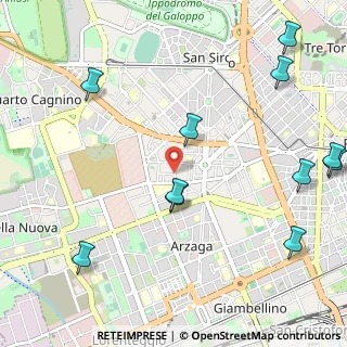 Mappa Via Luigi Annoni, 20147 Milano MI, Italia (1.38545)