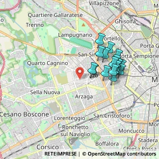 Mappa Via Luigi Annoni, 20147 Milano MI, Italia (1.64941)