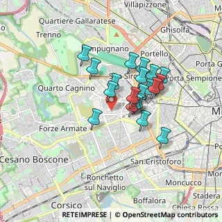 Mappa Via Luigi Annoni, 20147 Milano MI, Italia (1.3375)
