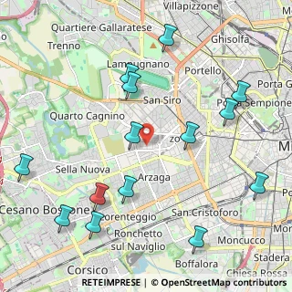 Mappa Via Luigi Annoni, 20147 Milano MI, Italia (2.49)