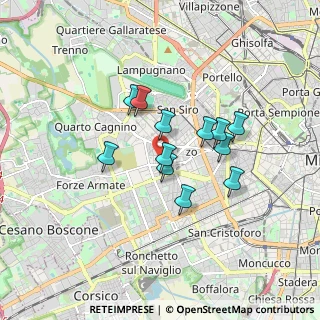 Mappa Via Luigi Annoni, 20147 Milano MI, Italia (1.3125)