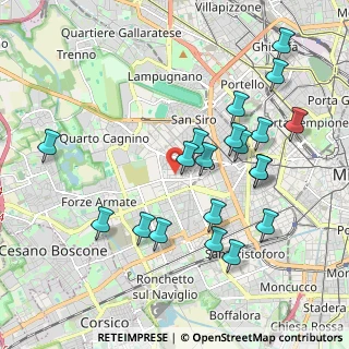 Mappa Via Luigi Annoni, 20147 Milano MI, Italia (2.0545)
