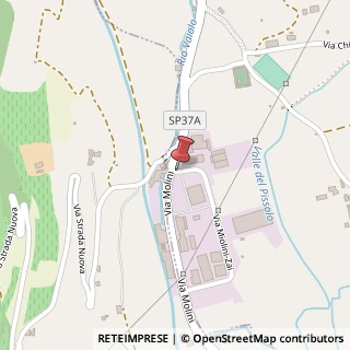 Mappa Via Molini, 32, 37030 Cazzano di Tramigna, Verona (Veneto)