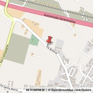 Mappa Via Brescia, 86, 25011 Calcinato BS, Italia, 25011 Calcinato, Brescia (Lombardia)