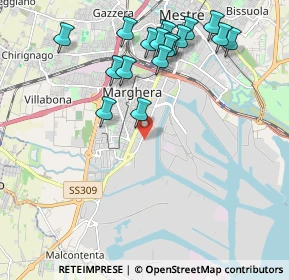 Mappa Via Elettricità, 30100 Venezia VE, Italia (2.21167)
