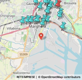 Mappa Via Elettricità, 30100 Venezia VE, Italia (2.371)