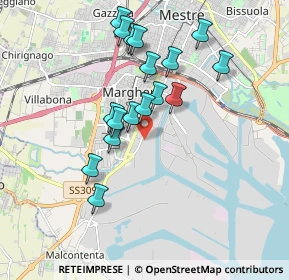 Mappa Via Elettricità, 30100 Venezia VE, Italia (1.67412)